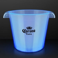 Blue LED Light Up Buckets For Ice & Drinks - 5 Day